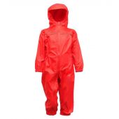Regatta Kids Paddle Rain Suit - Classic Red Size 60-72