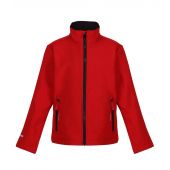 Regatta Kids Ablaze Soft Shell Jacket - Classic Red/Black Size 34
