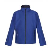 Regatta Kids Ablaze Soft Shell Jacket - New Royal Blue/Navy Size 34