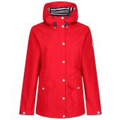 Regatta Ladies Phoebe Waterproof Shell Jacket - Rebel Red Size 8