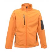 Regatta Arcola Soft Shell Jacket - Sun Orange/Seal Grey Size 3XL