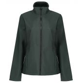 Regatta Ladies Ablaze Printable Soft Shell Jacket - Dark Spruce/Black Size 10