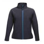 Regatta Ladies Ablaze Printable Soft Shell Jacket - Navy/French Blue Size 20