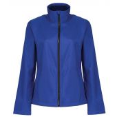 Regatta Ladies Ablaze Printable Soft Shell Jacket - New Royal Blue/Black Size 10
