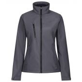 Regatta Ladies Ablaze Three Layer Soft Shell Jacket - Seal Grey/Black Size 20