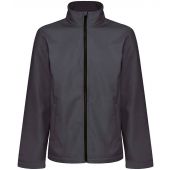 Regatta Ladies Ablaze Printable Soft Shell Jacket - Seal Grey/Black Size 20