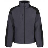 Regatta Broadstone Showerproof Micro Fleece Jacket - Seal Grey Size 3XL