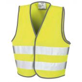 Result Core Kids Hi-Vis Safety Vest - Fluorescent Yellow Size 10-12
