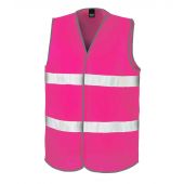 Result Core Enhanced Vis Vest - Fluorescent Pink Size XXL