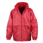 Result Core Kids Micro Fleece Lined Jacket - Red Size 13-14