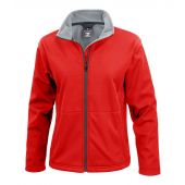 Result Core Ladies Soft Shell Jacket - Red Size XXL/18