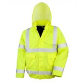 Result Core Hi-Vis Winter Blouson Jacket - Fluorescent Yellow Size 3XL