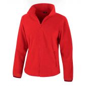 Result Core Ladied Outdoor Fleece - Flame Red Size XS/8