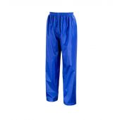 Result Core Kids Waterproof Rain Suit - Royal Blue Size 11-12