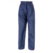 Result Core Kids Waterproof Overtrousers - Navy Size 11-12