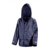 Result Core Kids Waterproof Over Jacket - Navy Size 11-12