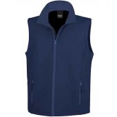 Result Core Printable Soft Shell Bodywarmer - Navy/Navy Size 4XL