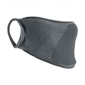 Result Anti-Bacterial Face Cover - Charcoal Size ONE