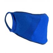 Result Anti-Bacterial Face Cover - Royal Blue Size ONE