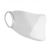 Result Anti-Bacterial Face Cover - White Size ONE