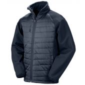 Result Genuine Recycled Compass Padded Jacket - Navy/Navy Size 4XL