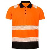 Result Genuine Recycled Safety Polo Shirt - Fluorescent Orange Size XXL/3XL