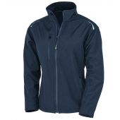 Result Genuine Recycled Ladies Three Layer Printable Soft Shell Jacket - Navy Size XXL