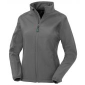 Result Genuine Recycled Ladies Printable Soft Shell Jacket - Workguard Grey Size XXL