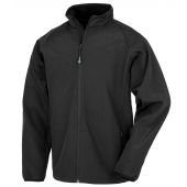 Result Genuine Recycled Printable Soft Shell Jacket - Black Size 3XL