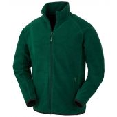 Result Genuine Recycled Polarthermic Fleece Jacket - Forest Green Size 4XL