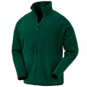 Result Genuine Recycled Micro Fleece Jacket - Forest Green Size 4XL