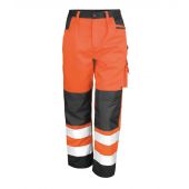 Result Safe-Guard Hi-Vis Cargo Trousers - Fluorescent Orange Size 4XL