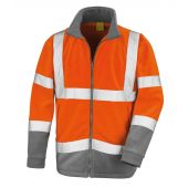 Result Safe-Guard Hi-Vis Micro Fleece Jacket - Fluorescent Orange Size 4XL
