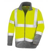 Result Safe-Guard Hi-Vis Micro Fleece Jacket - Fluorescent Yellow Size 4XL