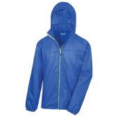 Result Urban HDi Quest Stowable Jacket - Royal Blue/Lime Green Size XS