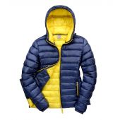 Result Urban Ladies Snow Bird Padded Jacket - Navy/Yellow Size XXL/18