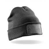 Result Double Knit Thinsulate™ Printers Beanie - Grey Size ONE