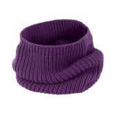 Result Whistler Snood Hood - Purple Size ONE