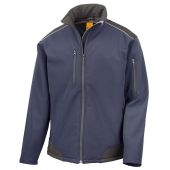 Result Work-Guard Ripstop Soft Shell Jacket - Navy/Black Size 4XL