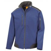 Result Work-Guard Ripstop Soft Shell Jacket - Royal Blue/Black Size 4XL