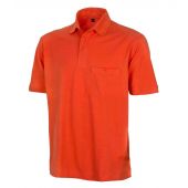Result Work-Guard Apex Pocket Piqué Polo Shirt - Orange Size 5XL