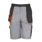 Result Work-Guard Lite Shorts - Grey/Black Size 4XL