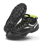 Result Work-Guard Blackwatch S3 SRC Safety Boots - Black/Silver Size 10