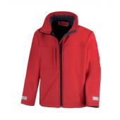 Result Kids Classic Soft Shell Jacket - Red Size 13-14