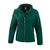 Result Ladies Classic Soft Shell Jacket - Bottle Green Size XXL18
