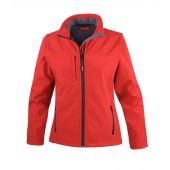 Result Ladies Classic Soft Shell Jacket - Red Size XXL18