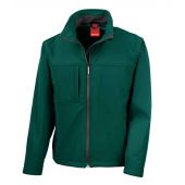 Result Classic Soft Shell Jacket - Bottle Green Size 4XL