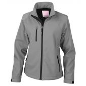 Result Ladies Base Layer Soft Shell Jacket - Silver Size XXL