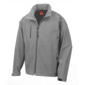 Result Base Layer Soft Shell Jacket - Silver Size 3XL