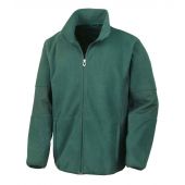 Result Osaka Combed Pile Soft Shell Jacket - Forest Green Size 3XL